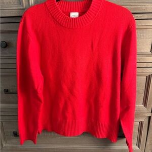 NWT A New Day Red Pullover Sweater - Medium